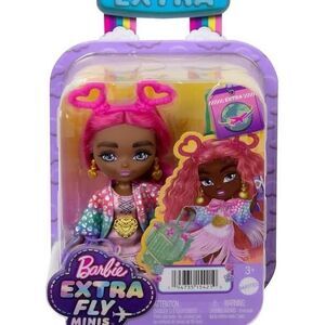 Barbie Extra Fly Minis Travel Doll, NEW